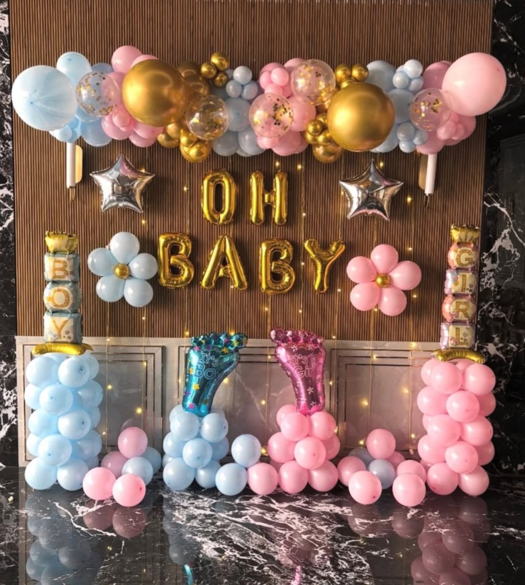 Baby shower decoration